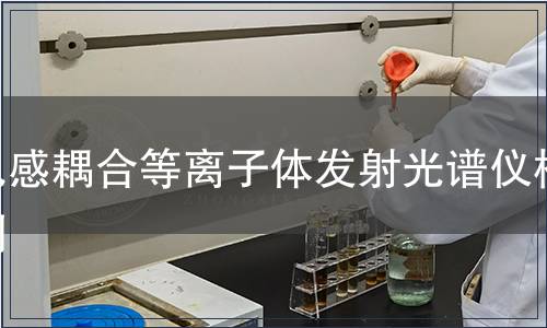 電感耦合等離子體發射光譜儀檢測